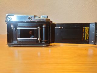 Kodak Retina II con custodia in pelle