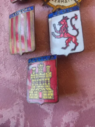 Lote de 5 Insignias Coleccionables