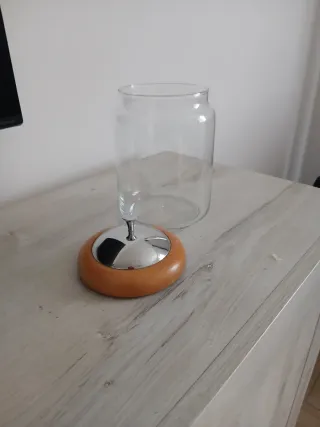 Barattolo in vetro con coperchio