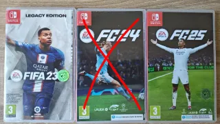 FC25 + FIFA 23 Nintendo Switch