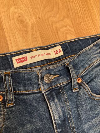 Pantalón Vaquero Levi's 512 Talla 16 años