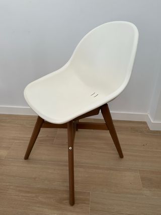 Sillas Comedor Madera y Plástico (2)