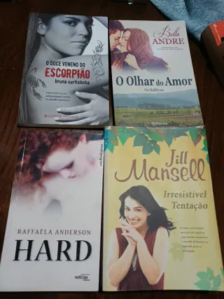 Conjunto de 4 livros