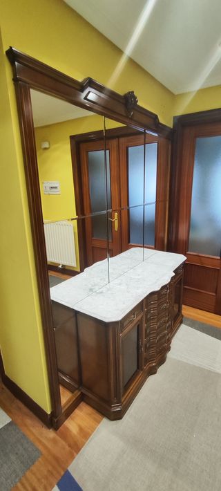 Mueble recibidor vintage (el espejo no se incluye)