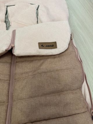 Saco Jane rosa y marrón con estrella