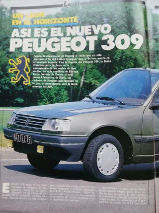 Revista automovilismo Motor 16 num 101 Sep 1985