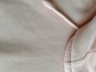 Sudadera rosa con estampado