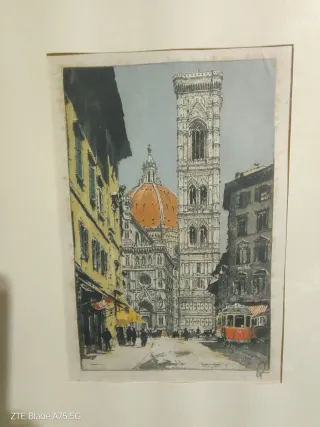 Quadro vintage 40x33 cm