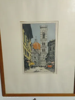 Quadro vintage 40x33 cm