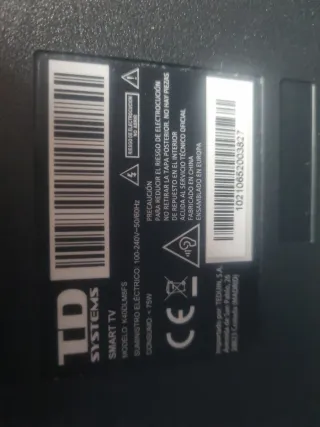 TD SISTEM Smart TV Negro