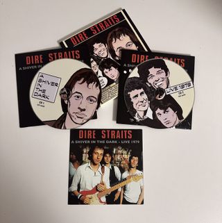 DIRE STRAITS knopfler 2CD A SHIVER IN THE DARK