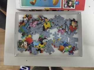 Puzzle 4 en 1 Mickey y Amigos Educa