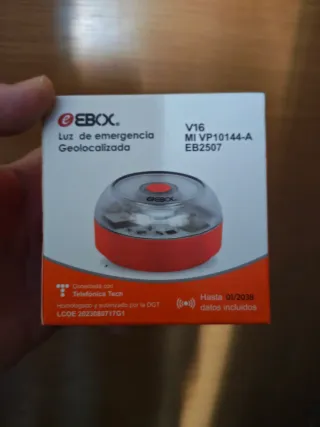 Baliza V16 Geolocalizada EBOX Homologada DGT