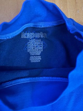 Camiseta térmica azul Kipsta