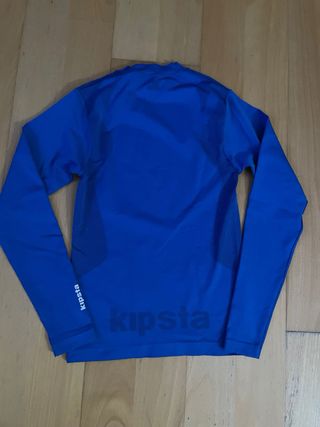 Camiseta térmica azul Kipsta