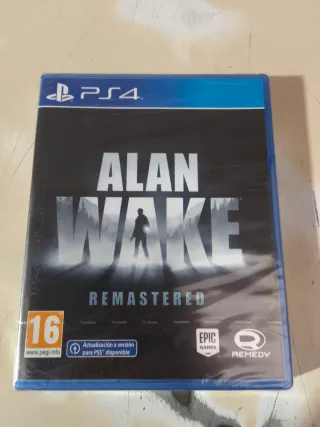 Alan Wake Remastered PS4 Precintado