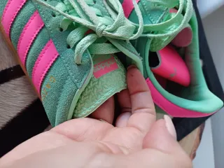 Adidas Gazelle Verde y Rosa