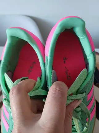 Adidas Gazelle Verde y Rosa