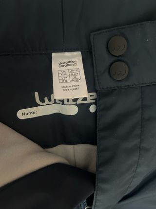 Pantalón de esquí Wedze