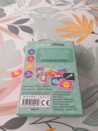 Juego del Unagi AUZOU