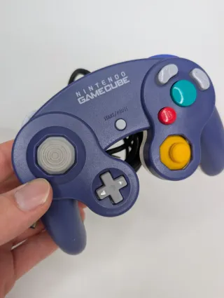 Controller Nintendo GameCube Indigo/Clear