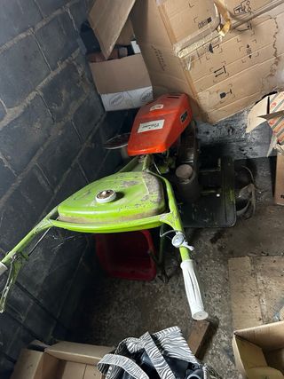 Motocultor Rotavator Naranja agria