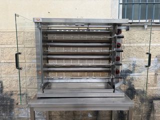 Asador de pollos Feca gas 4 espadas