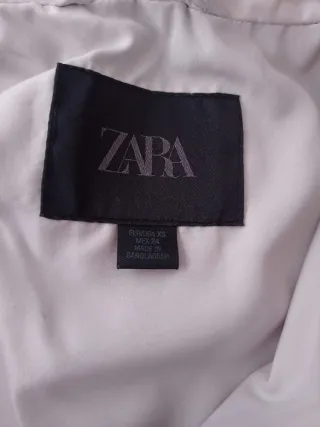 Chaqueta plumón anorak gris