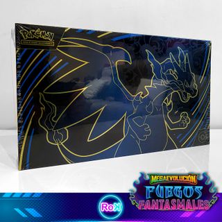 UltraPremium Mega Charizard X Pokemon Español