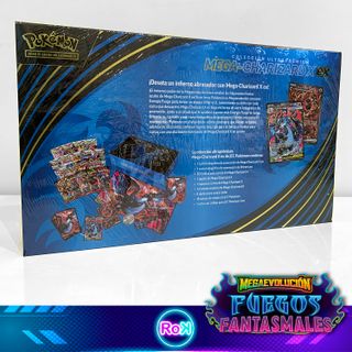 UltraPremium Mega Charizard X Pokemon Español