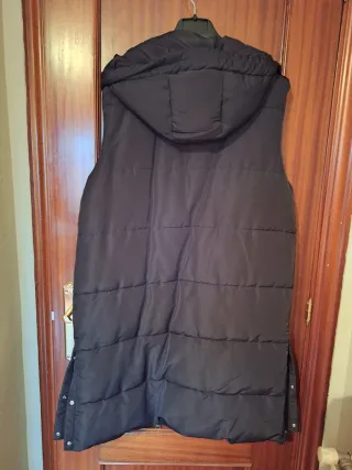 Chaleco acolchado Sorona negro mujer