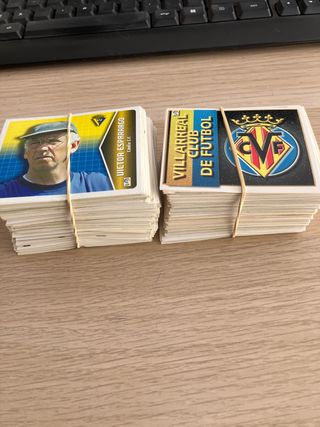 Cromos fútbol varios equipos y años