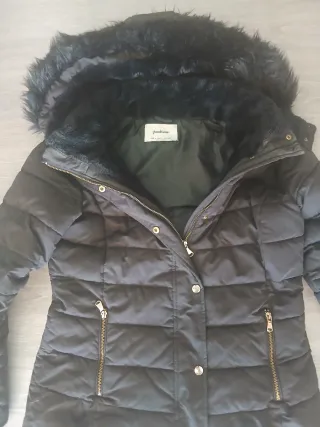 Chaqueta Stradivarius Negra Talla L