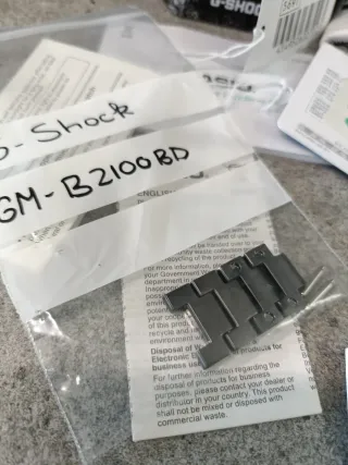 Original!! G-Shock GM-B2100BD-1AER a estrenar