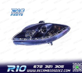 FAROS PARA SEAT TOLEDO LEON ALTEA 04-09 LUZ DIURNA REAL LED