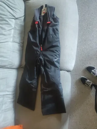 Mono de esquí negro Wedze 5 a 6 años