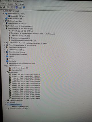 Ordenador VSPC i5 10th Gen 32GB RAM 8GB Gráfica