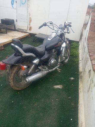 Respaldo para motocicleta