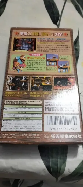 Super Famicom Donkey Kong 3 Completo