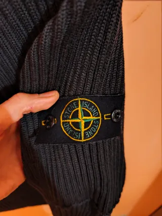 Maglione Stone Island lana nero