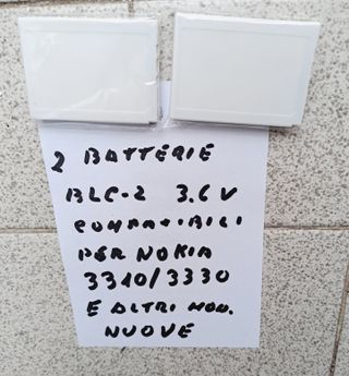 2 Batterie BLC-2 3.6V x Nokia 3310/3330 nuove comp
