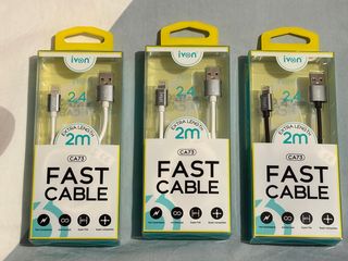 Cables de carga IVON CA73 2m