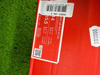 Nike Air Max 95 Nero/Verde Taglia 48.5