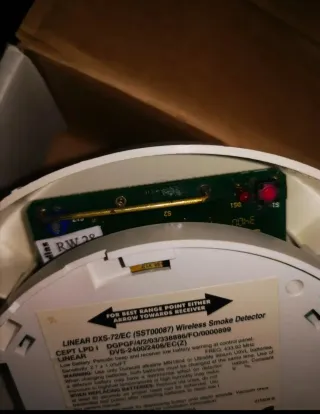 Rivelatore Ottico di Fumo Hesa 433Mhz S/fili