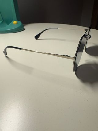 Occhiali da sole Fendi Titanio Nero Argento