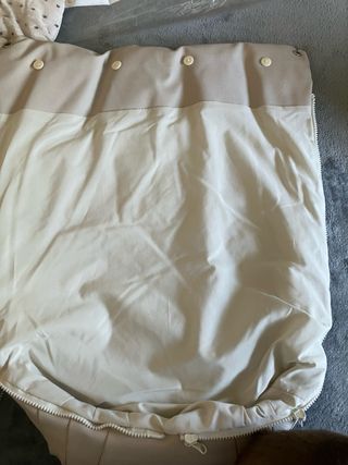 Funda de invierno Paz Rodríguez beige