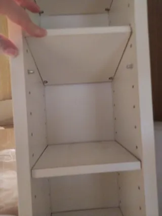 Estantería CD Ikea Blanca