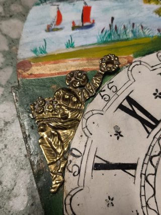 Orologi decorativi antichi incorniciati VDV3259