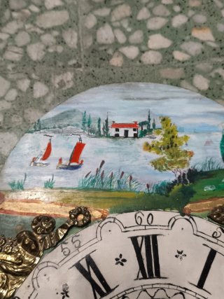 Orologi decorativi antichi incorniciati VDV3259