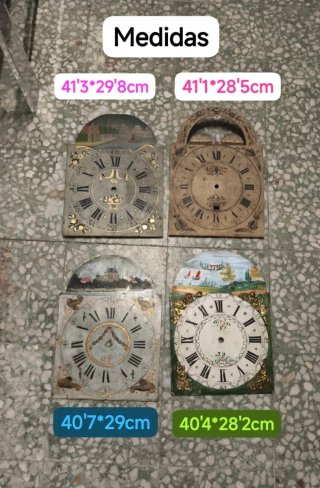 Orologi decorativi antichi incorniciati VDV3259